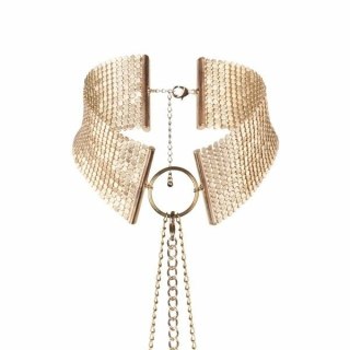 Bijoux Indiscrets Desir Metallique naszyjnik choker złoty regulowany