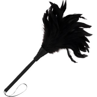Darkness Black Lux - pioro stymulujące z ergonomicznym uchwytem, czarne