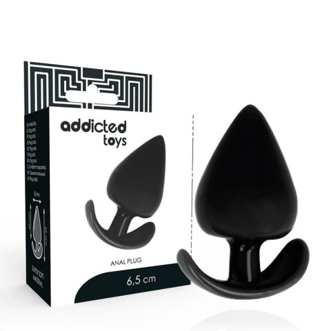 Addicted Toys Korek anatomiczny 6,5 cm silikonowy - miękka powierzchnia