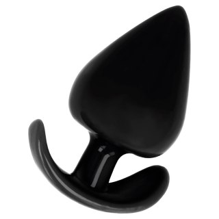 Addicted Toys korek anatomiczny 8,5 cm silikonowy czarny