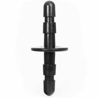 Hung System Double Plug czarna - łącznik do systemu intymnego 18 cm