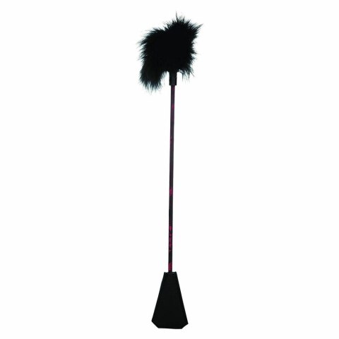 CalExotics Scandal Czarny Bat Ozdobiony Piorami 53,25 cm