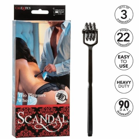 CalExotics Scandal Trio Wheel stalowy model z potrojnym kołem 18,5 cm