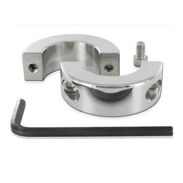 Metal Hard pierścień stalowy 14 mm - anatomiczny model z kluczem