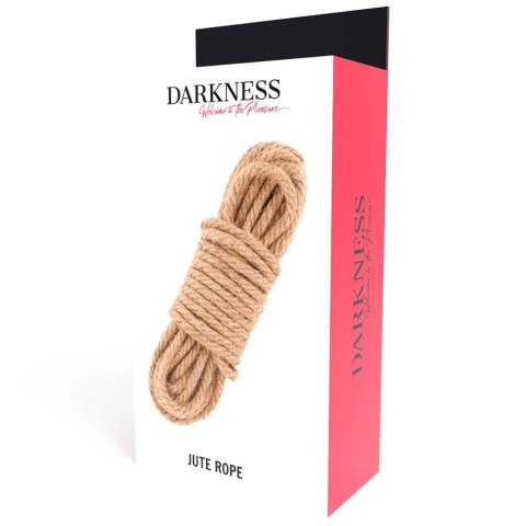 Darkness Lina Jutowa 10m - Wytrzymała Lina do Techniki Bondage
