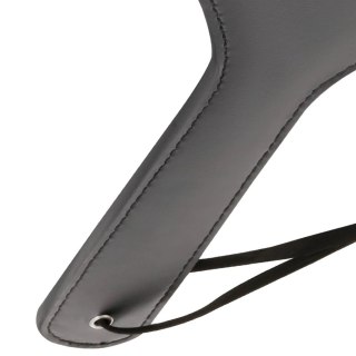 Darkness Paddle Black - Skorzane Paddle z Kolcami, wytrzymały model