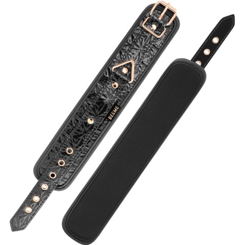 BEGME Premium Black Edition - Anatomiczne mankiety na kostki z neoprenem