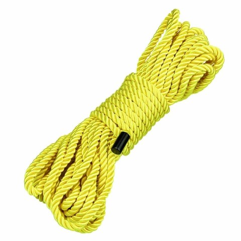 CalExotics Boundless Lina lina bawełniana 10 m żołta shibari