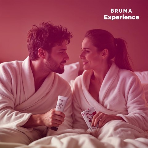 BRUMA Xperience Zestaw Rożowy - Komplet Intymny z Lubrykantem i Olejkiem