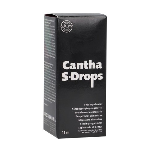 Cobeco Cantha S-Drops 15 ml - Krople z L-argininą i witaminą C
