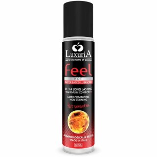 Intimateline Luxuria Feel Hot Sensation żel nawilżający 60 ml wodny