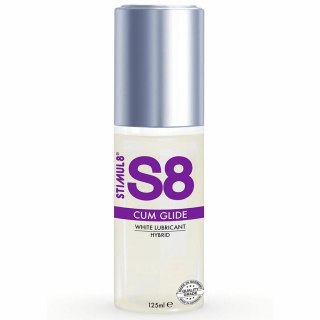 S8 Hybrid Cum Glide - hybrydowy żel intymny 125ml, delikatny dla skory