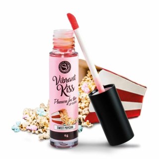Secretplay Błyszczyk wibracyjny Sweet Popcorn 6g - innowacyjny efekt mrowienia
