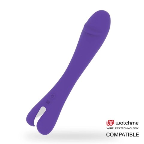 Mr Boss Enzo Zegarek Sterowanie Bezprzewodowe Fioletowy 22 cm