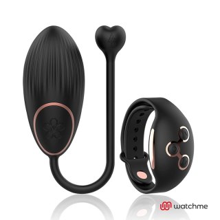 Anne's Desire Egg - Czarny z zegarkiem zdalnego sterowania WATCHME, 7 trybow