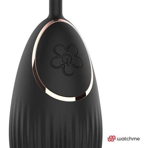 Anne's Desire Egg - Czarny z zegarkiem zdalnego sterowania WATCHME, 7 trybow