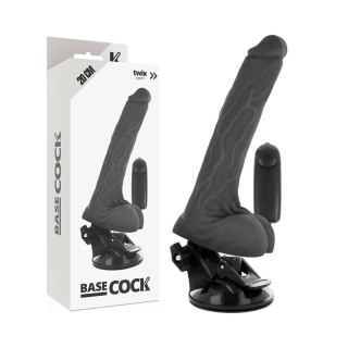 BASECOCK Model 20 Black - Intymna maszyna sterowana pilotem 20x4 cm TPE