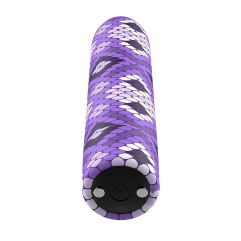 Custom Bullets Snake Fioletowy - Model z 10 Trybami, Ładowanie Magnetyczne