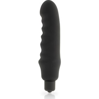Dolce Vita Genius Black - silikonowy masażer wielofunkcyjny 150 mm