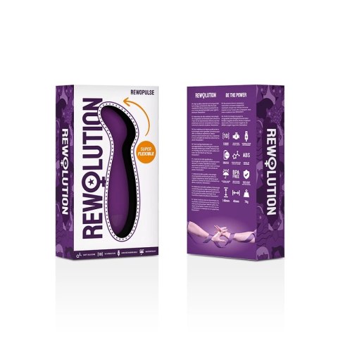 Rewolution Rewopulse elastyczny model silikonowy 10 trybow, fioletowy