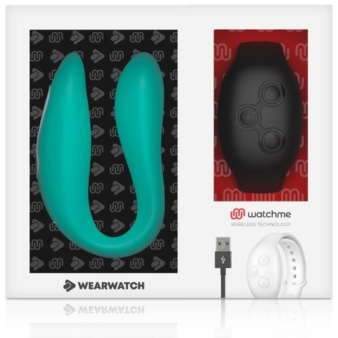 WEARWATCH Dual - model z technologią WATCHME, turkusowy, wodoodporny