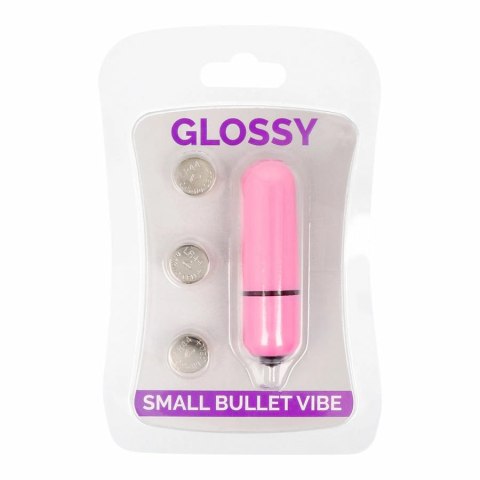 Glossy Brilliant Mini System Wibracyjny Głęboki Roż 58x18 mm Wodoodporny