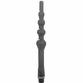 All Black AB42 System irygacyjny silikonowy z koralikami 27 cm