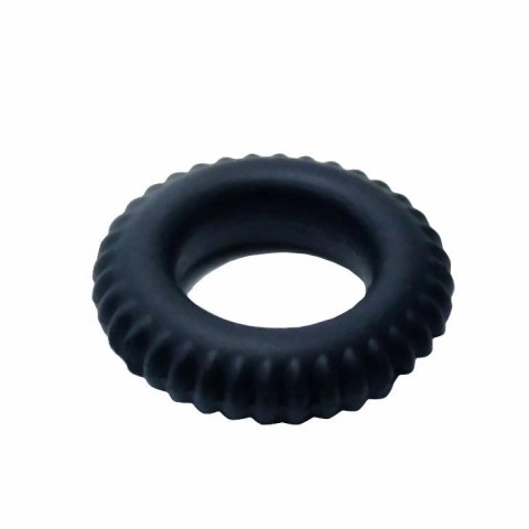 Baile TITAN czarny pierścień silikonowy 1,9 cm elastyczny