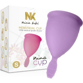 Nina Kiki kubeczek menstruacyjny S fioletowy silikon medyczny