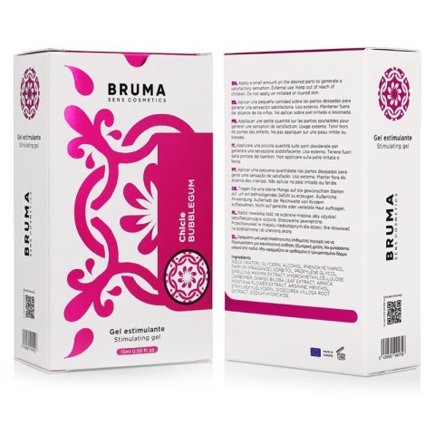BRUMA Balsam Aromatyzujący Guma Balonowa 15 ml - Ultraślizgowa Formuła