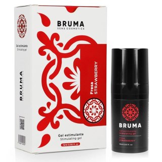 BRUMA Żel intymny o smaku truskawkowym 15 ml - balsam wzmacniający