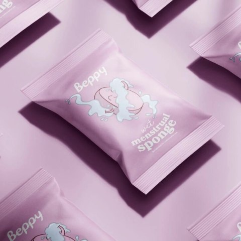 Beppy Soft Comfort - anatomiczne tampony mokre 30 sztuk, lawendowy zapach