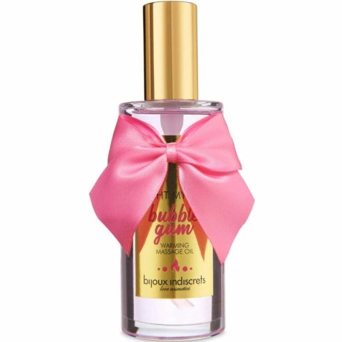 Bijoux Indiscrets Light My Fire Olejek do masażu rozgrzewający, guma balonowa 100ml