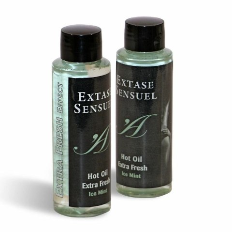 Extase Sensual Olejek do Masażu Mięta & Eukaliptus 100ml Efekt Lodowy