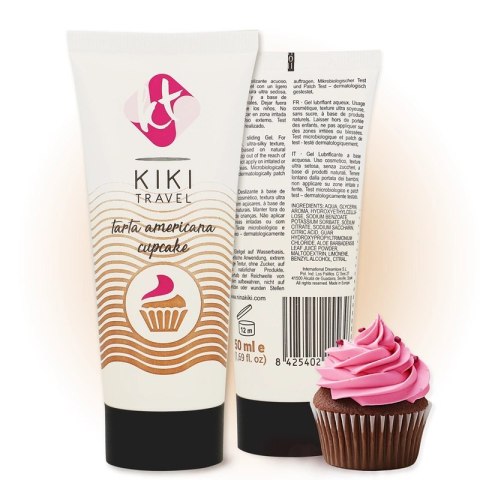 Kiki Travel Lubrykant Wodny Babeczkowy 50 ml Wegański Aloes