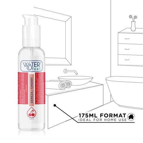 Waterfeel Żel nawilżający Cherry 175ml - smak wiśniowy, na bazie wody