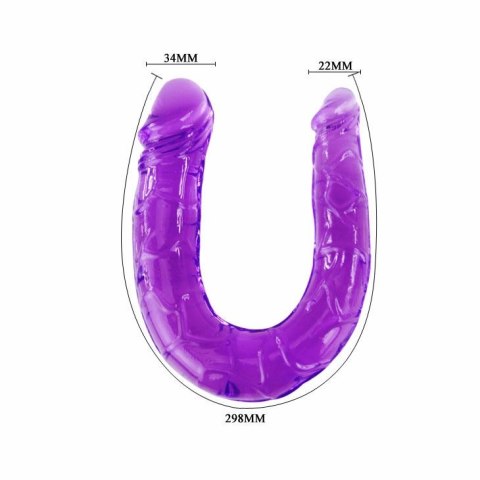 Baile Double Flexi Jelly - elastyczny model liliowy 29 cm