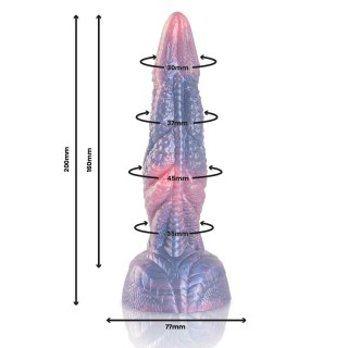 EPIC Dionizos silikonowy model intymny, wielokolorowy 20 cm