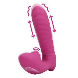 Loveline Powerful Pink - model z funkcją ruchu i dotyku, rożowy