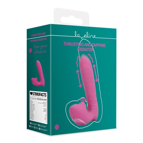Loveline Powerful Pink - model z funkcją ruchu i dotyku, rożowy