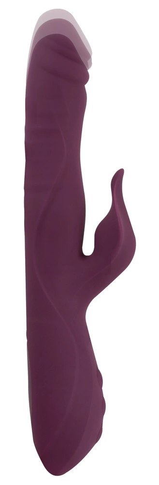 Javida 3F Vibrator Thrusting - wibrator wielofunkcyjny, silikonowy, wodoodporny