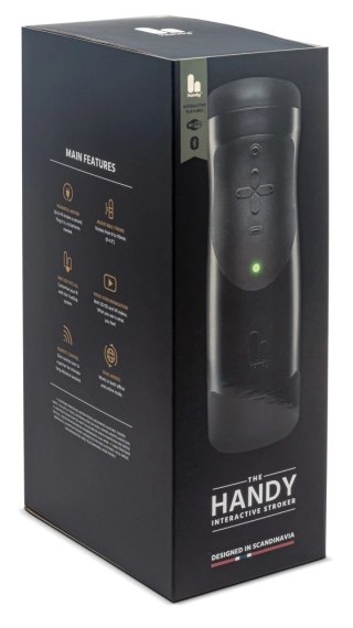 Handy 1.1 Interaktywna maszyna intymna, WiFi, regulacja, czarna