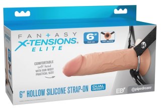 Fantasy X-tensions Elite FXTE6 System nakładkowy silikonowy, 16,5 cm, jasny