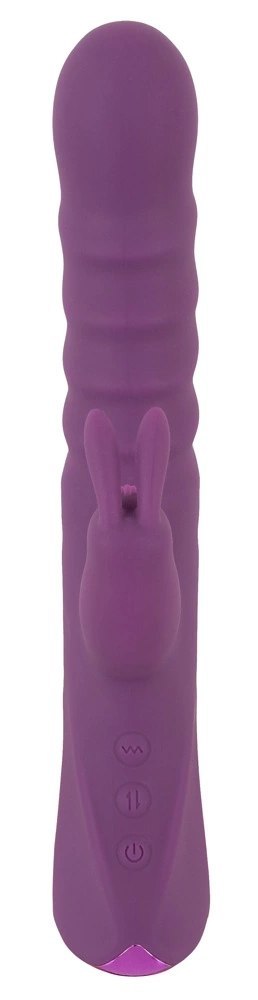 Jacida Model 2F Violet - Wibrator z Funkcją Ruchu i Podwojną Stymulacją