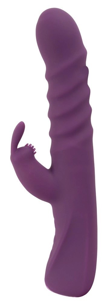 Jacida Model 2F Violet - Wibrator z Funkcją Ruchu i Podwojną Stymulacją