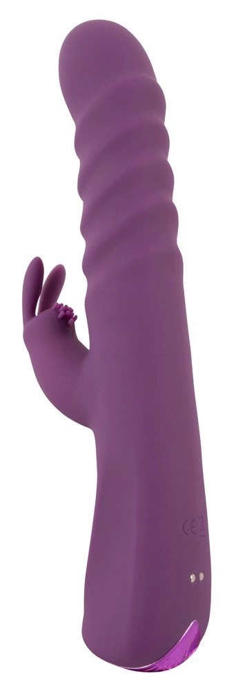Jacida Model 2F Violet - Wibrator z Funkcją Ruchu i Podwojną Stymulacją