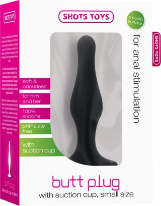 Shots Toys Korek anatomiczny średni z przyssawką 11,7 cm