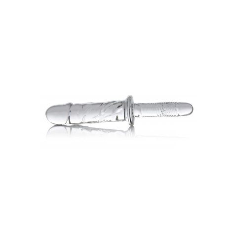 XR Brands Thruster pręt szklany teksturowany uniwersalny 18 cm