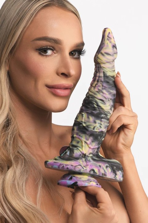 XR Brands Creature Cocks Cyklop silikonowy model fantazyjny kolorowy
