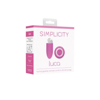 Simplicity Luca bezprzewodowa maszyna intymna z pilotem, silikonowa